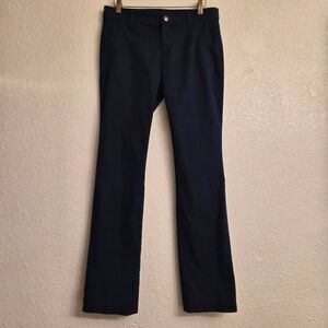 Lauren Ralph Lauren Navy Blue Stretch Pants: Classic Essential   Flattering Fit